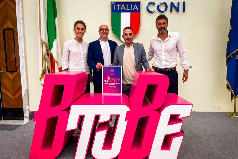 Responsabilità sociale dello sport, l’Acf Arezzo premiata a Roma dal Coni