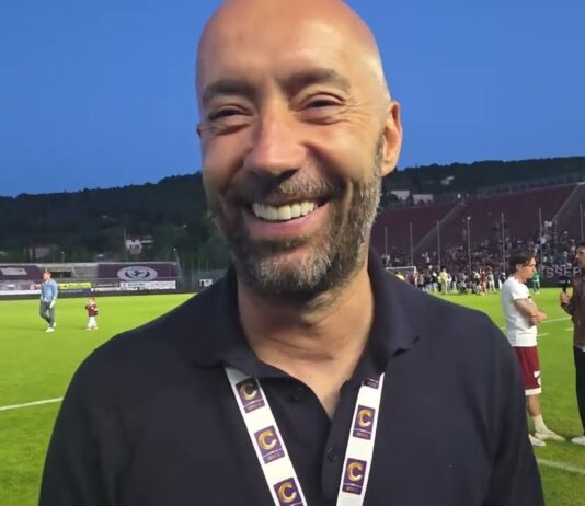 VIDEO / Bucchi: “Resto qua, c’è affinità con il club. Questa serie B è un capolavoro di tutti”