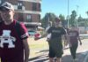 VIDEO / Il racconto della camminata amaranto verso Capolona. Fioretto e partecipazione