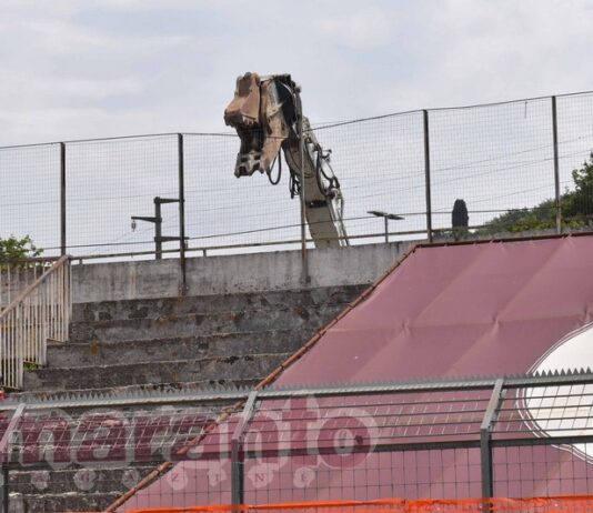 FOTOGALLERY / Cominciano i lavori di riqualificazione al Città di Arezzo