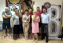 Vetrine Amaranto, ecco i tre vincitori. In bella mostra la storia dell’Arezzo