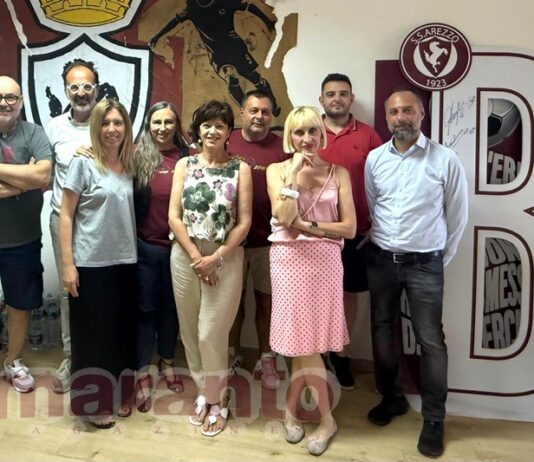 Vetrine Amaranto, ecco i tre vincitori. In bella mostra la storia dell’Arezzo