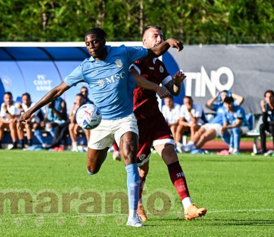 FOTOGALLERY / Amichevole a Dimaro / Napoli-Arezzo 1-3