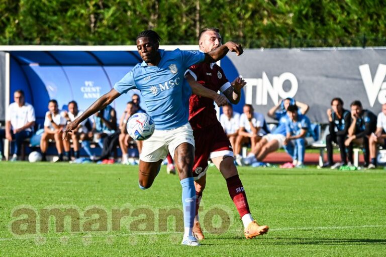 FOTOGALLERY / Amichevole a Dimaro / Napoli-Arezzo 1-3