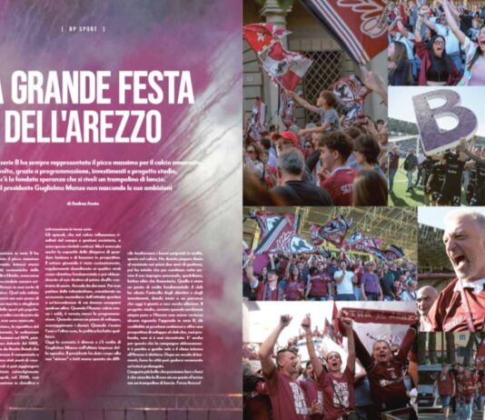 Ecco il nuovo Up Magazine. All’interno tre pagine dedicate alla grande festa amaranto