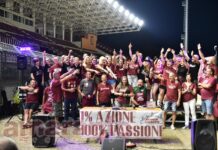 Orgoglio Amaranto, che festa! Tre giorni pieni di cose belle con tanti tifosi