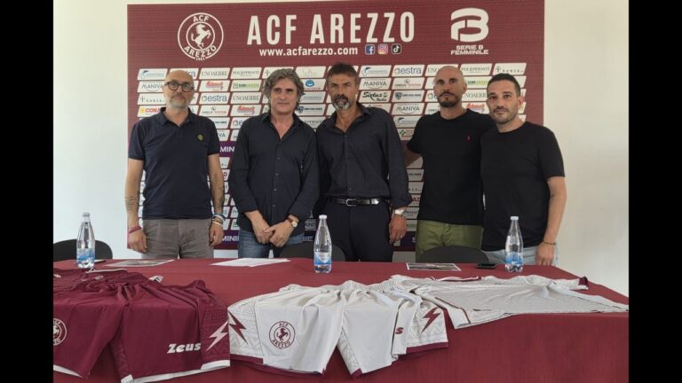 VIDEO / Acf Arezzo, si ricomincia. Benedetti in panchina, l’obiettivo è crescere ancora