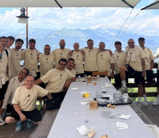 Giornata di riposo in Val Seriana dopo le amichevoli ravvicinate. In quattro lavorano a parte