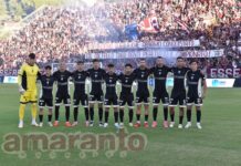 Un Arezzo bello e tosto fa un figurone. Il Palermo la vince nel recupero grazie ad Augello (2-3)