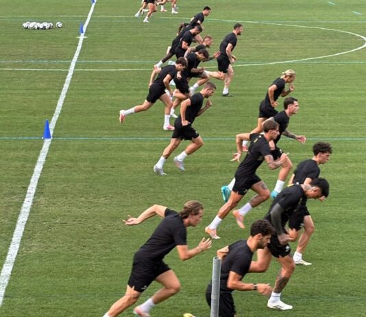 Gli amaranto sono tornati a casa. Seduta a Rigutino, Coppolaro di nuovo in gruppo