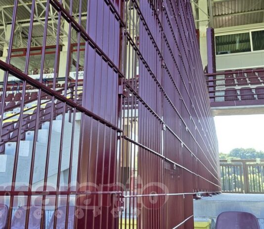 La Commissione di Longhi torna allo stadio per le verifiche. Posizionata la barriera in laterale nord