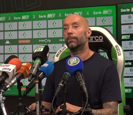 VIDEO / Bucchi: “Abbiamo avuto coraggio, vittoria meritata. Reazione di carattere dopo lo svantaggio”