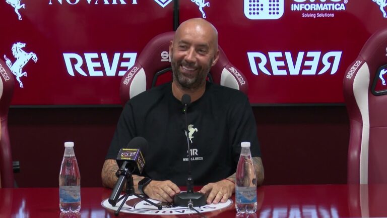 VIDEO / Bucchi: “Il Brescia come l’Arezzo di un anno fa. Noi vogliamo cominciare bene”