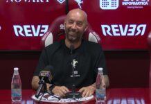 VIDEO / Bucchi: “Elmetto in testa e coraggio. La B ce la siamo sudata, dobbiamo mantenerla”