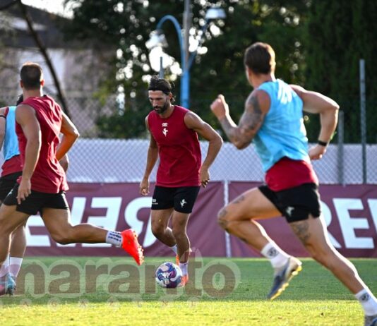 Allenamento a Rigutino per i nuovi acquisti. Solo palestra per Tavernelli. Tito ha rescisso