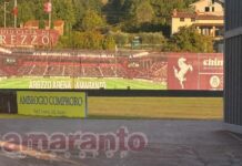 Manutenzione programmata: lavori in corso sul prato di Rigutino e del Comunale