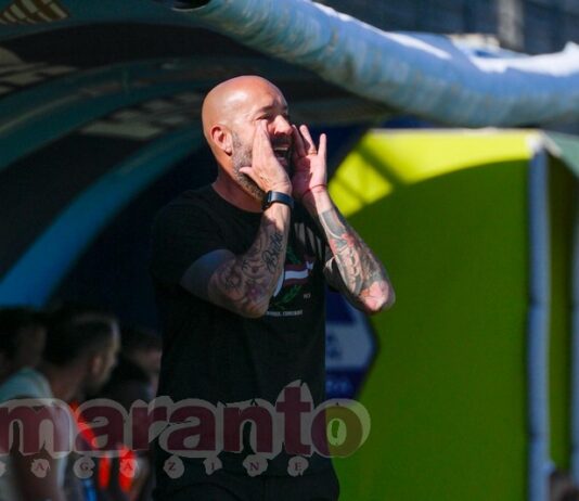 Bucchi: “La squadra ha creato tanto, mi è piaciuta. Nota stonata l’infortunio di Olivieri”