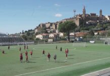 VIDEO / Allenamenti a Castiglion Fiorentino. Bucchi lavora su ritmo e reattività