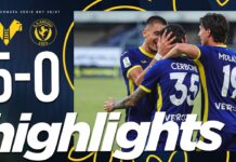 VIDEO / Hellas Verona-Arezzo 5-0, la sintesi della partita