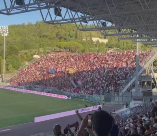 VIDEO / Intreccio calcio-affari. Aretini tra la fiera di Vicenza e la partita di Verona