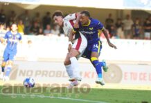 Epitaffio Illanes, si squaglia anche Ionita, fuori fase Arena. Imbarcata amaranto con l’Hellas