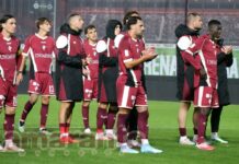 Squadra subito al lavoro, mercoledì si gioca. Restano soltanto 13 biglietti per Carrara
