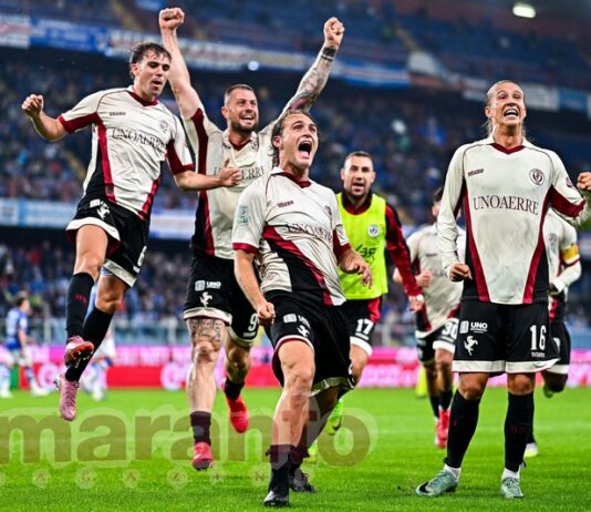 La vittoria più bella di tutte. L’Arezzo si regala una notte magica, battuta la Samp a Marassi