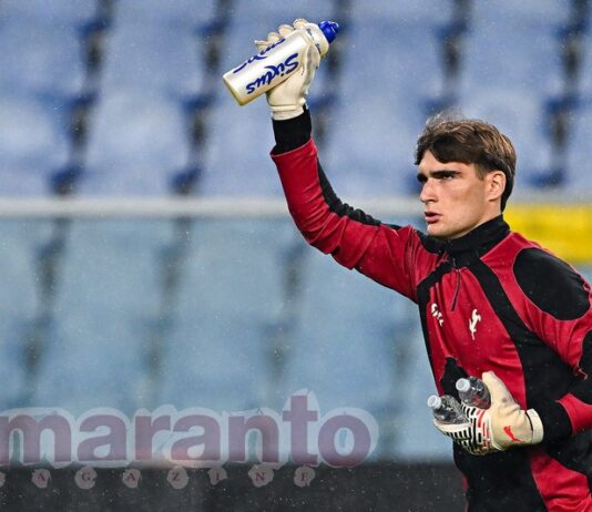 Anche per Nunziante è una serata di pathos. Il portiere in campo contro il suo passato