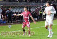 Parabola tagliata sul secondo palo. Arena subentra e piazza subito la giocata di classe